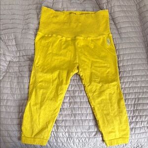 FP Movement by Free People Yellow Leggings
